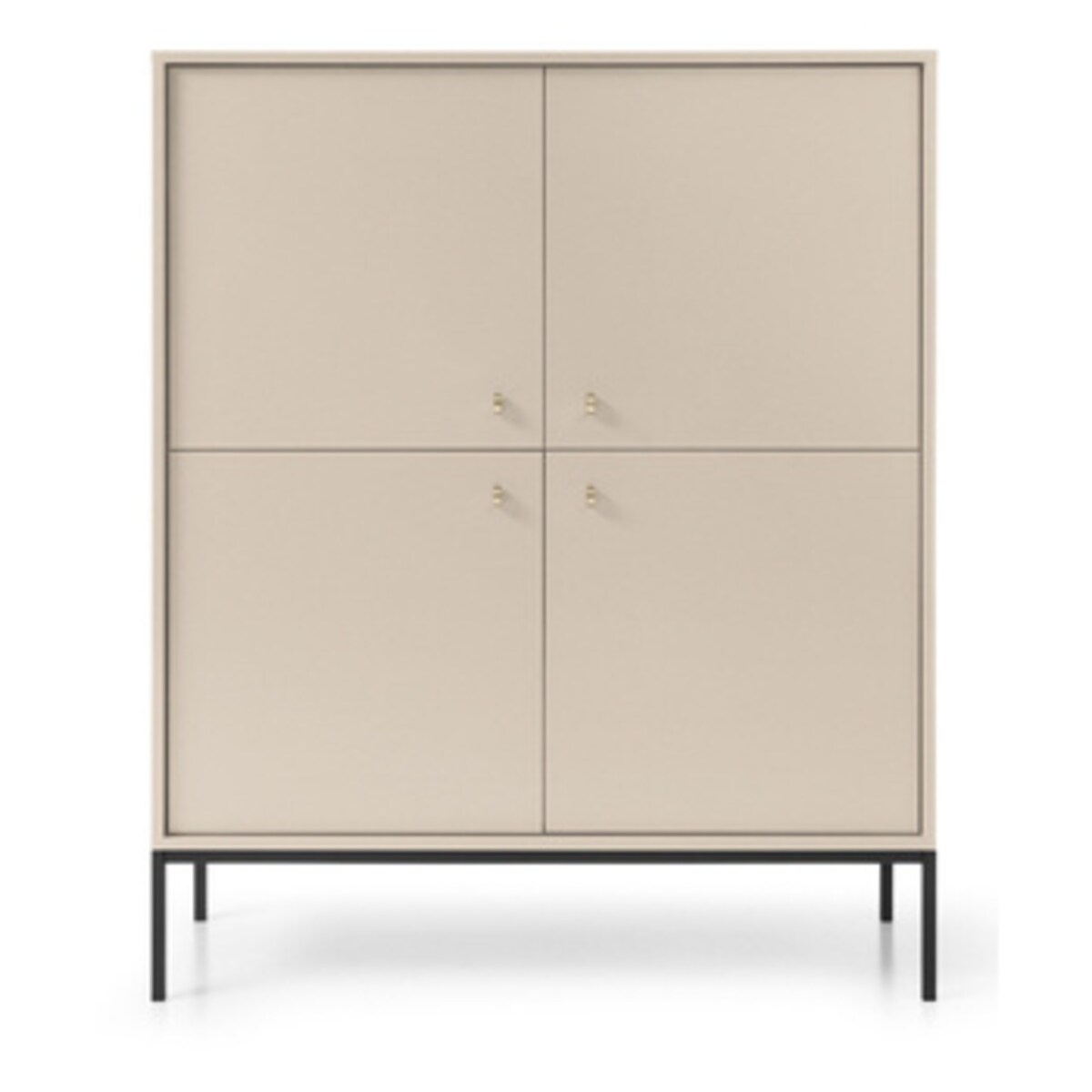 Komoda Evora wysoka beżowa