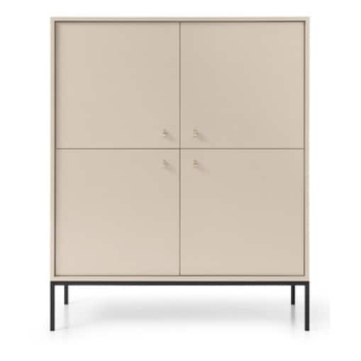 Komoda Evora wysoka beżowa