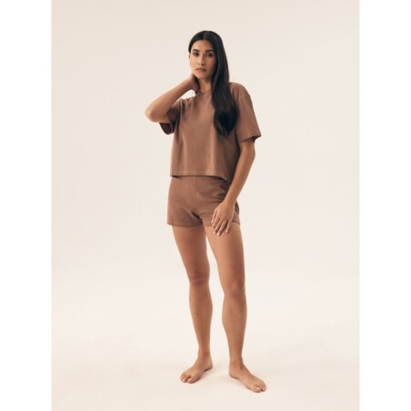 Piżama Nilsa 42780-84X Brązowy, XL