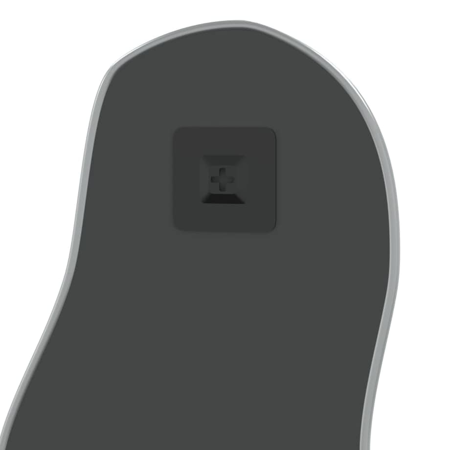 vidaXL Lustro ścienne, srebrne, 90x40 cm