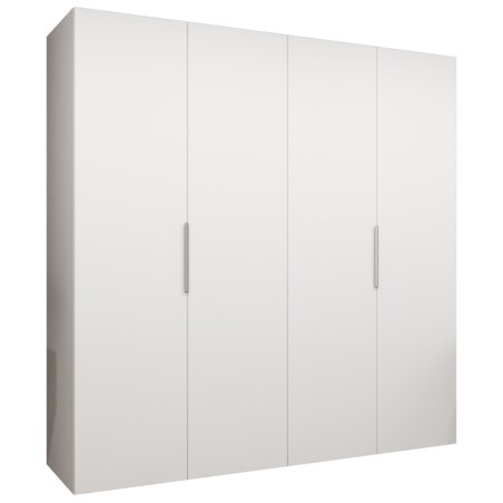 Szafa uchylna otwierana MARBELLA 1 200 wys. 202 cm Biały + u. Kaszmir