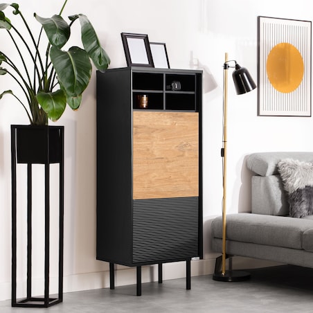 KONSIMO LOFTY Regał w stylu loft z półkami