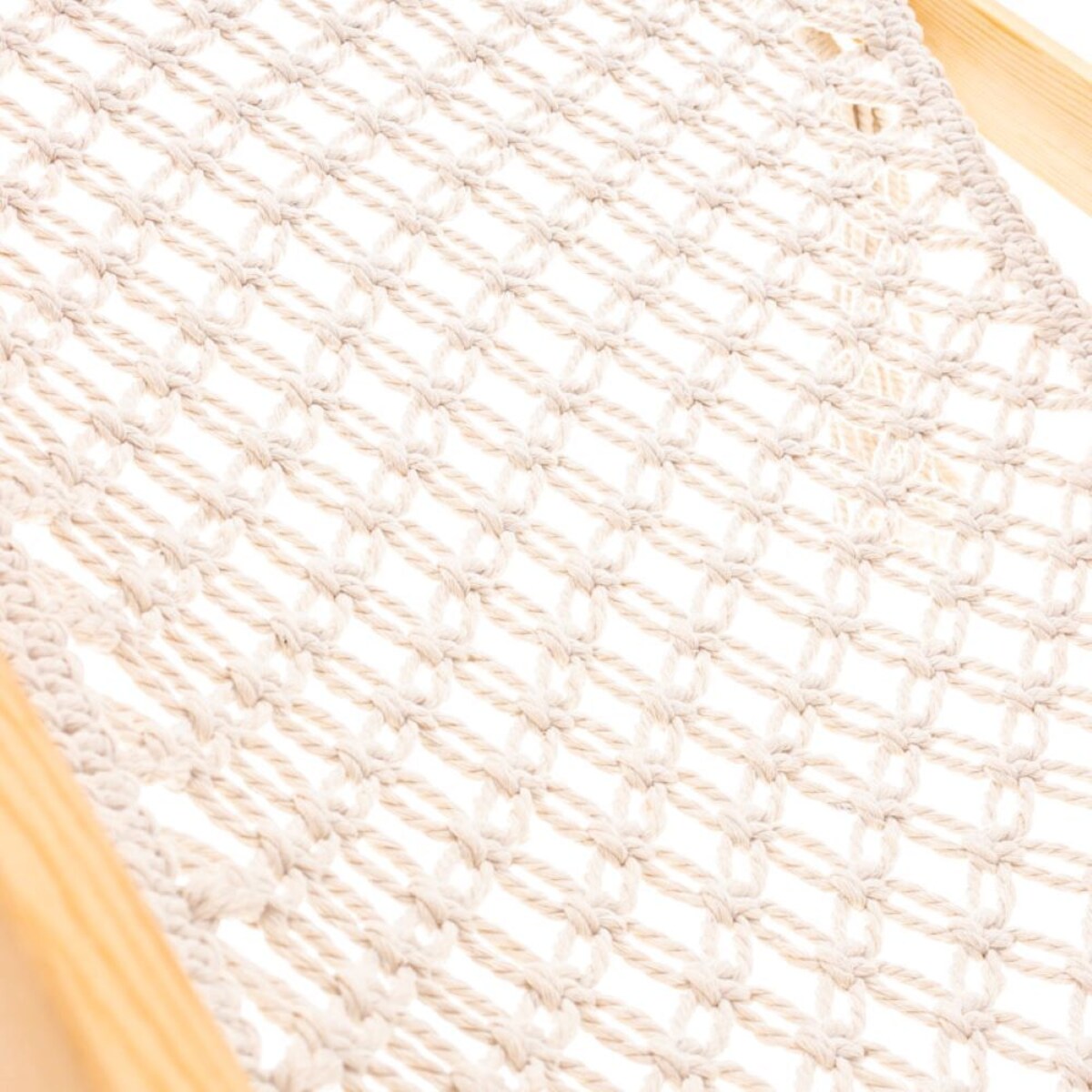 PLECIONY LEŻAK OGRODOWY W STYLU BOHO HILI