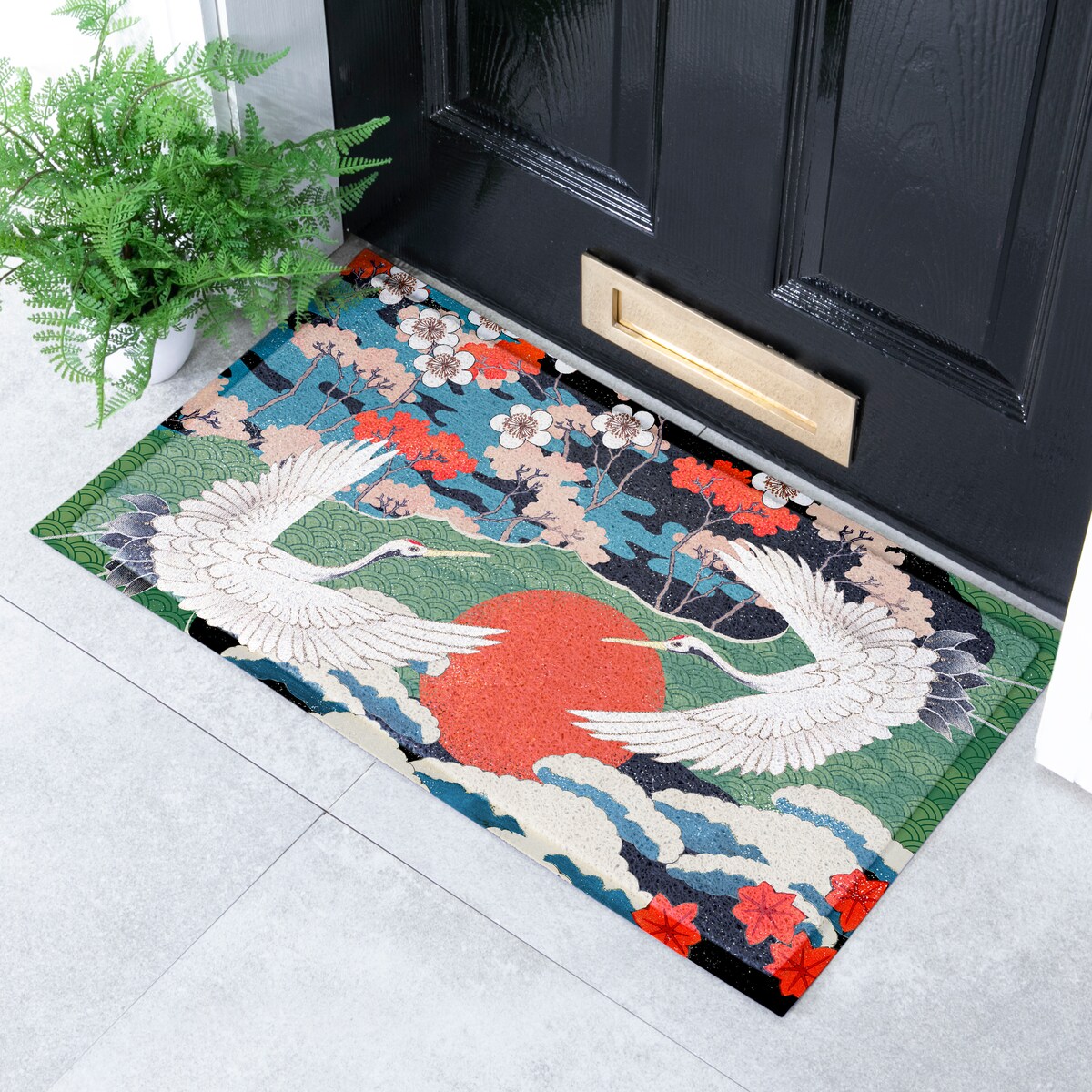 Wycieraczka Japanese Bird Indoor & Outdoor (- 70 x 40 cm)