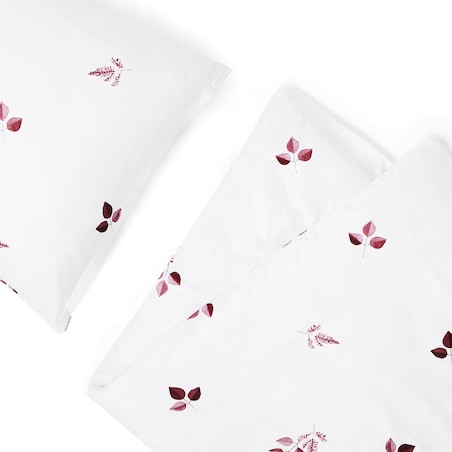 Pościel Listki 140/200 + 70/80 cm