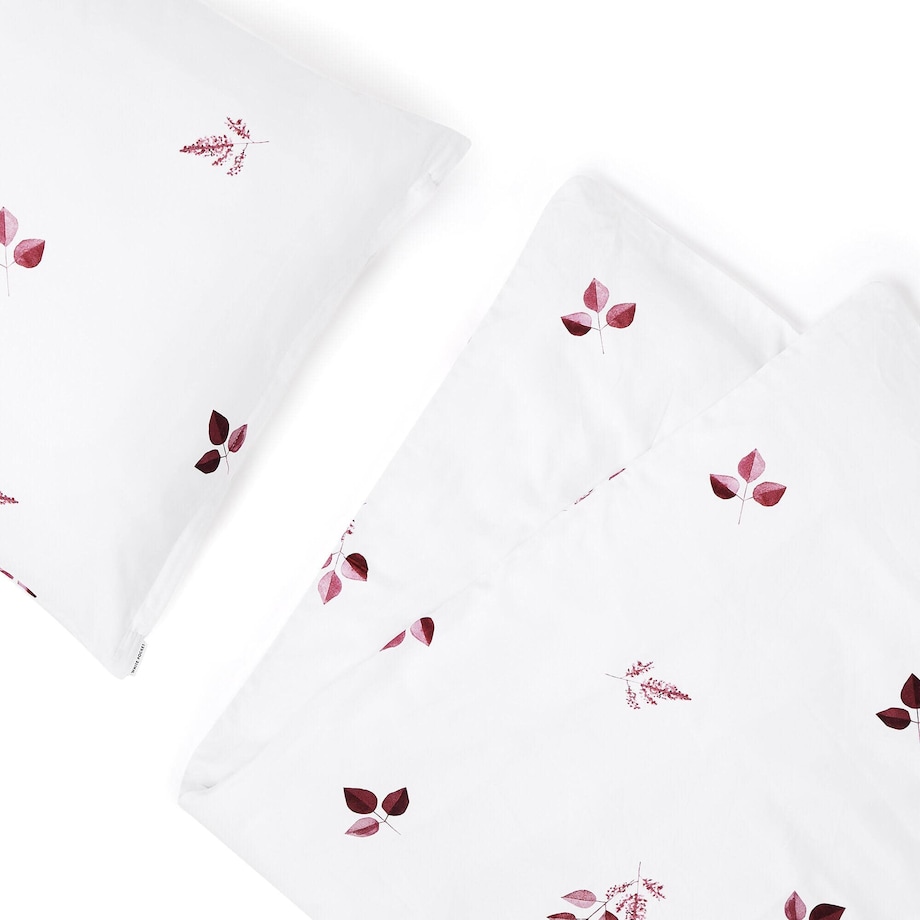 Pościel Listki 140/200 + 70/80 cm