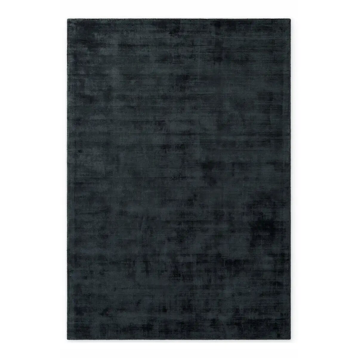 Dywan czarny do salonu 160x230cm,miekki pluszowe włosie, antypoślizgowy
