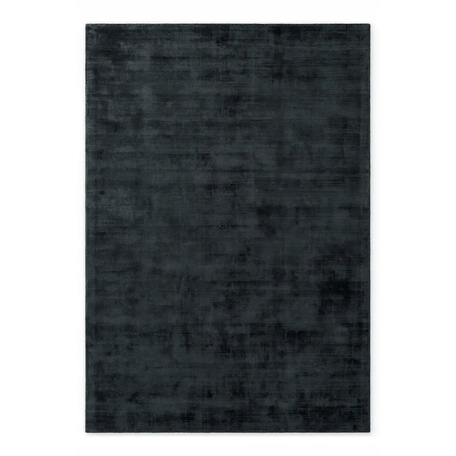 Dywan czarny do salonu 160x230cm,miekki pluszowe włosie, antypoślizgowy