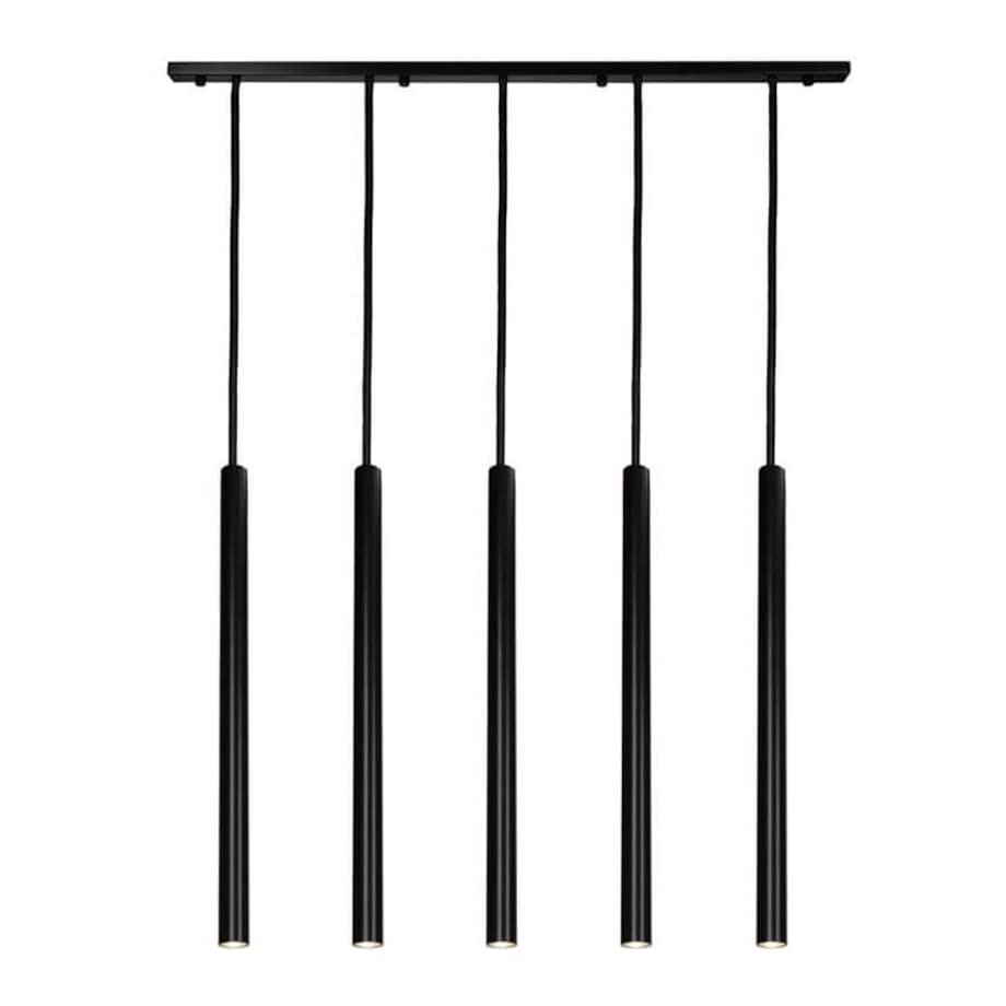 LAMPA wisząca YABU 5528 Shilo metalowa OPRAWA zwis LISTWA sufitowa sople tuby czarne