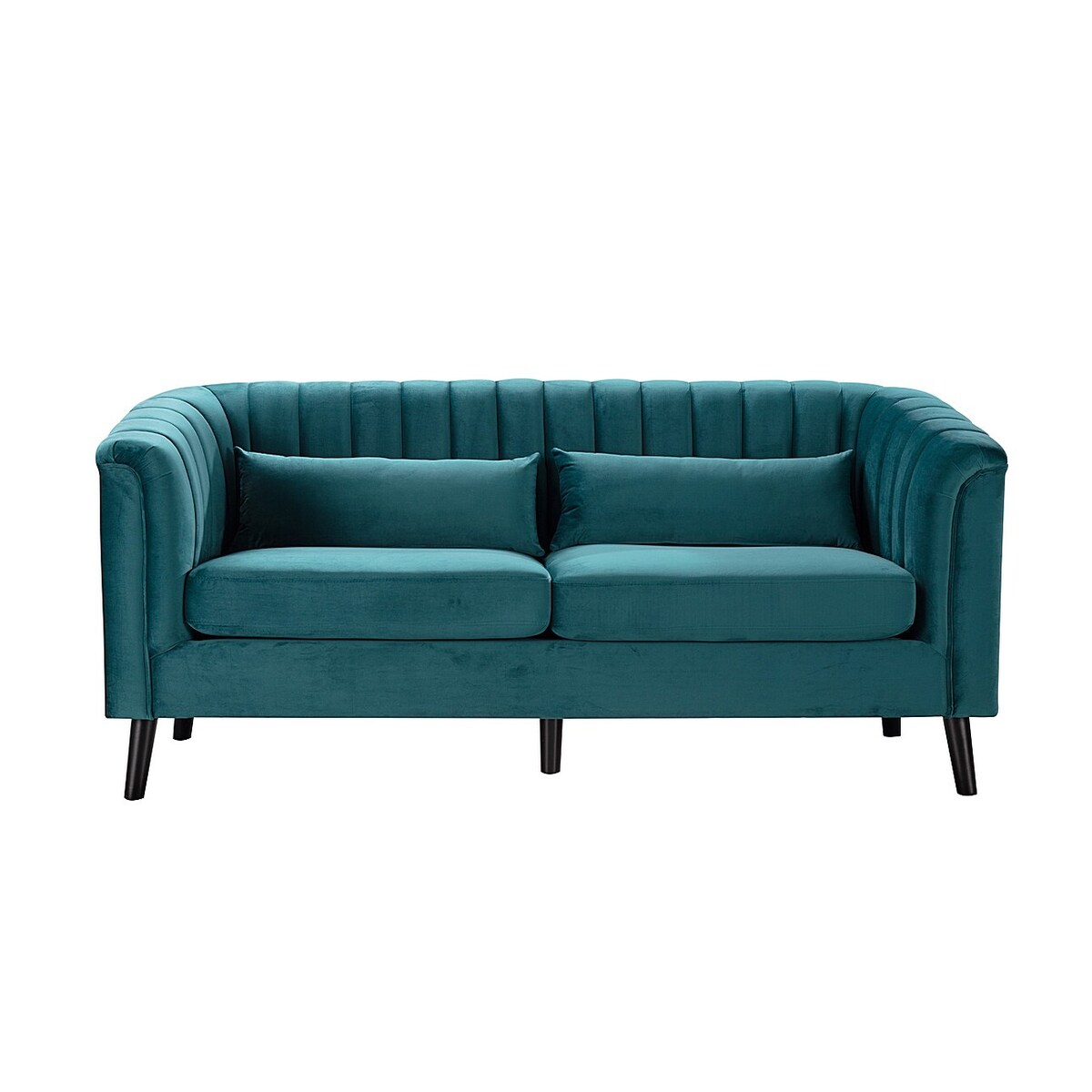 Sofa Meriva Velvet teal 3-os., 189,5 x 83,5 x 88 cm