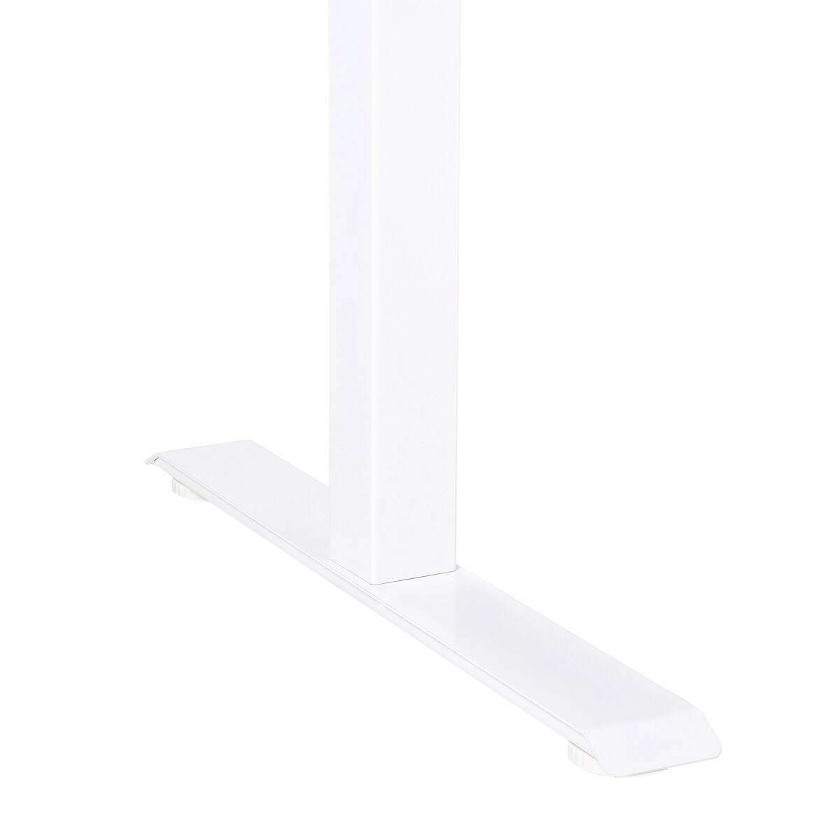 Biurko regulowane manualnie DESTINES 160 cm 72 cm Jasny brąz/ biały