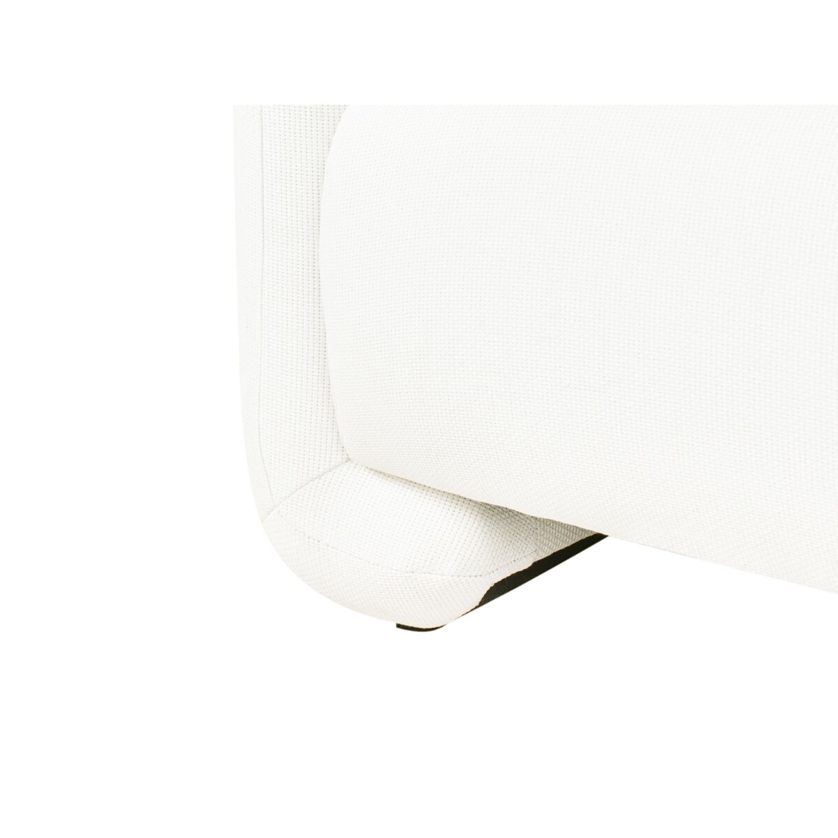 Sofa 3-osobowa biała SALAND