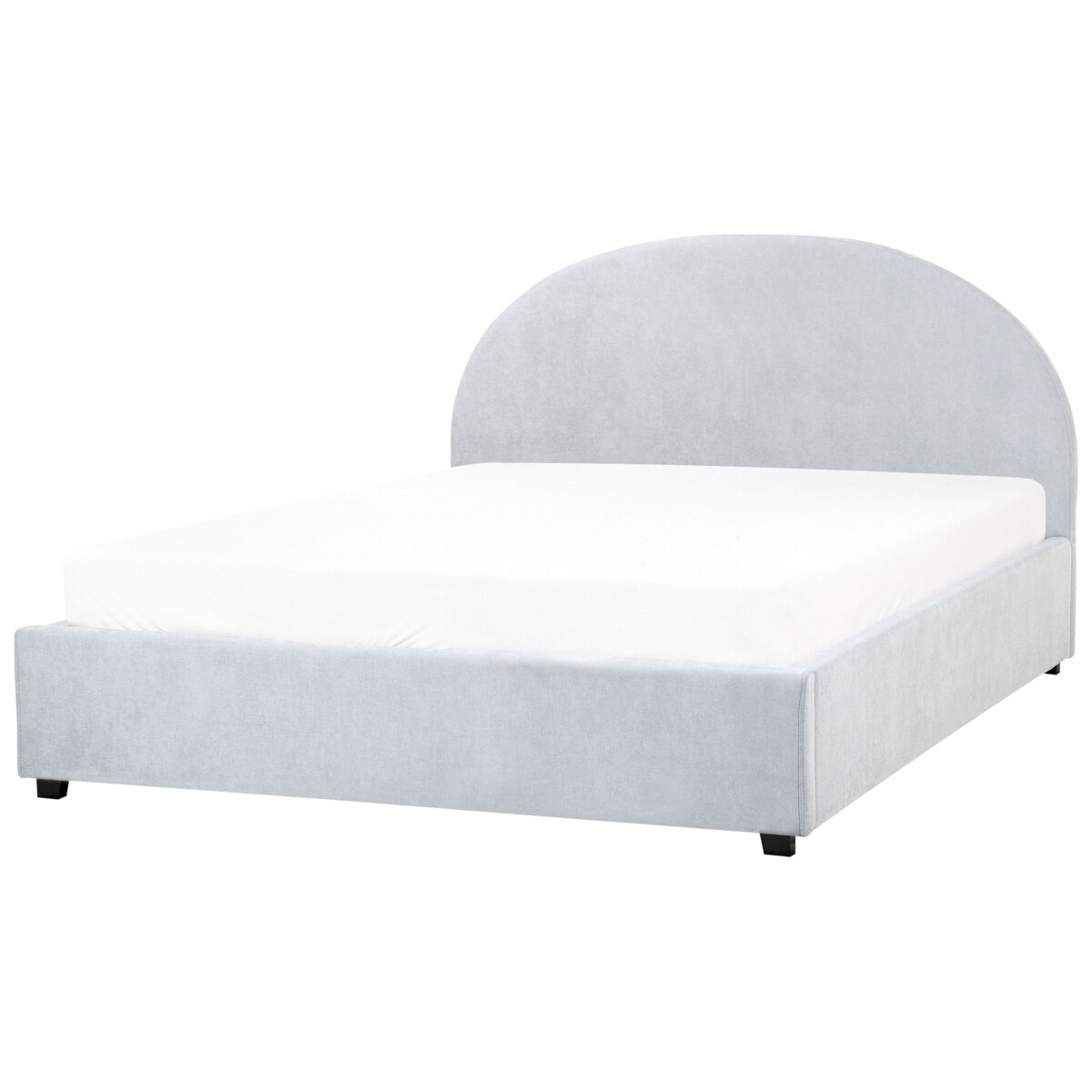 Łóżko z pojemnikiem VAUCLUSE 160 x 200 cm Błękitny