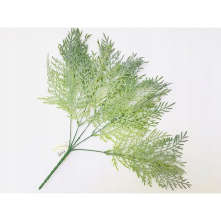 ZIELONY dodatek do stroika gałązki liść bukiet kompozycja dekoracja wiązka