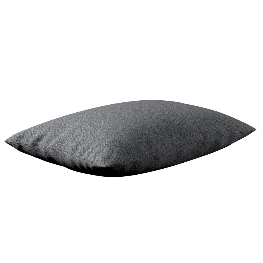 Poszewka Kinga na poduszkę prostokątną 60x40 ciemno szary melanż