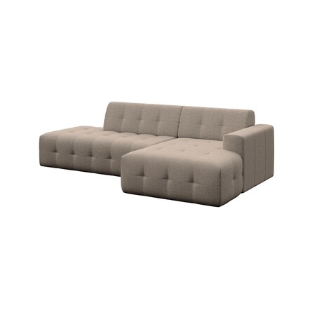 Sofa narożna prawa Tuil camelowa