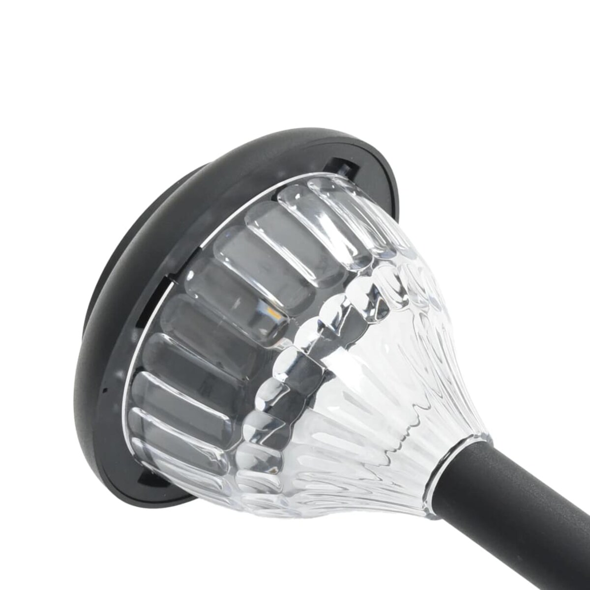 vidaXL Solarne lampki ogrodowe, z kolcami, 4 szt., ciepła biel i RGB