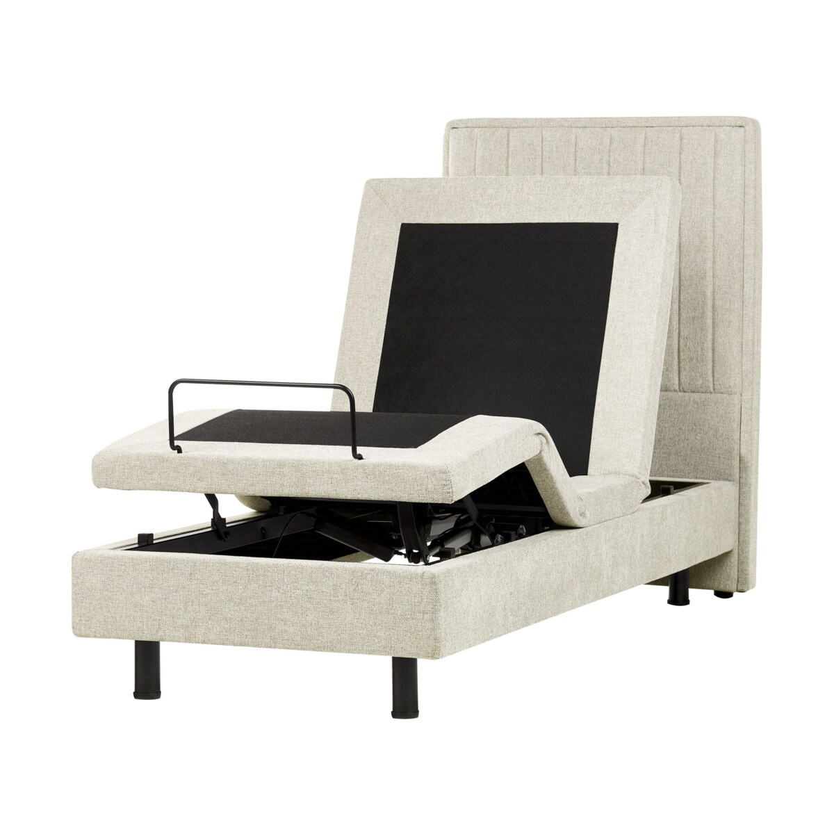 Łóżko regulowane DUKE II 80 x 200 cm Beżowy