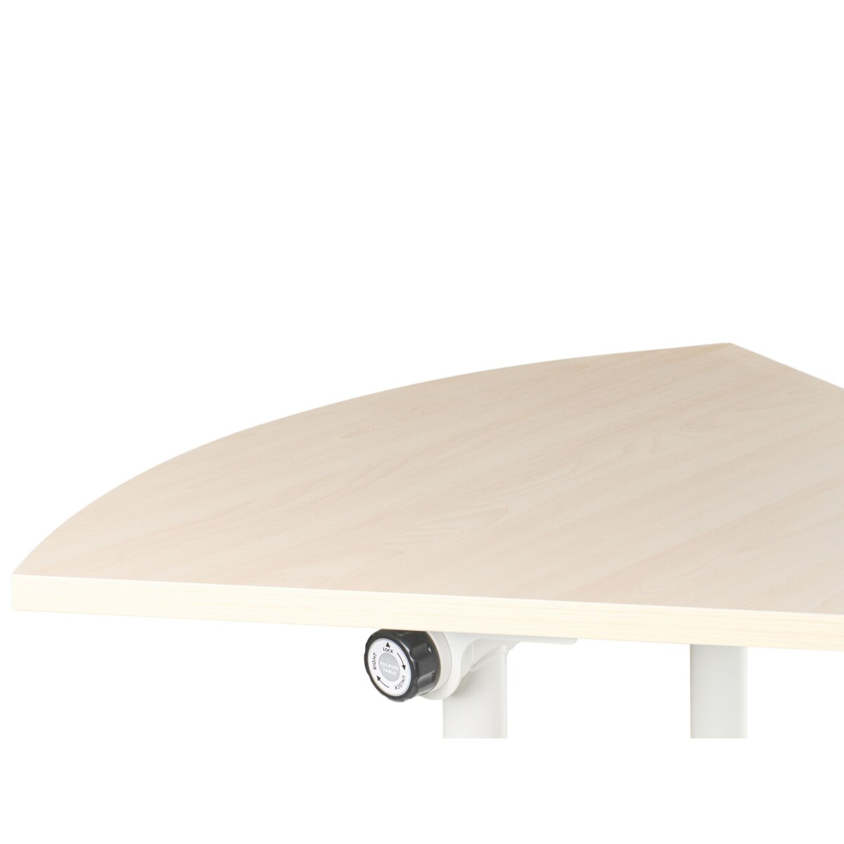 Składany moduł narożny biurka CAVI Jasnobrązowy 90 cm 64 cm