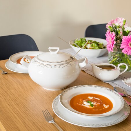 Sosjerka 550 ml Yvonne Złoty Miraż G682