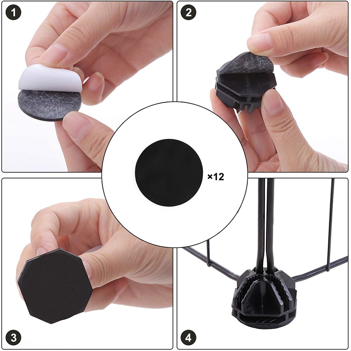 Zagroda Dla Zwierząt Kojec Składany Czarny