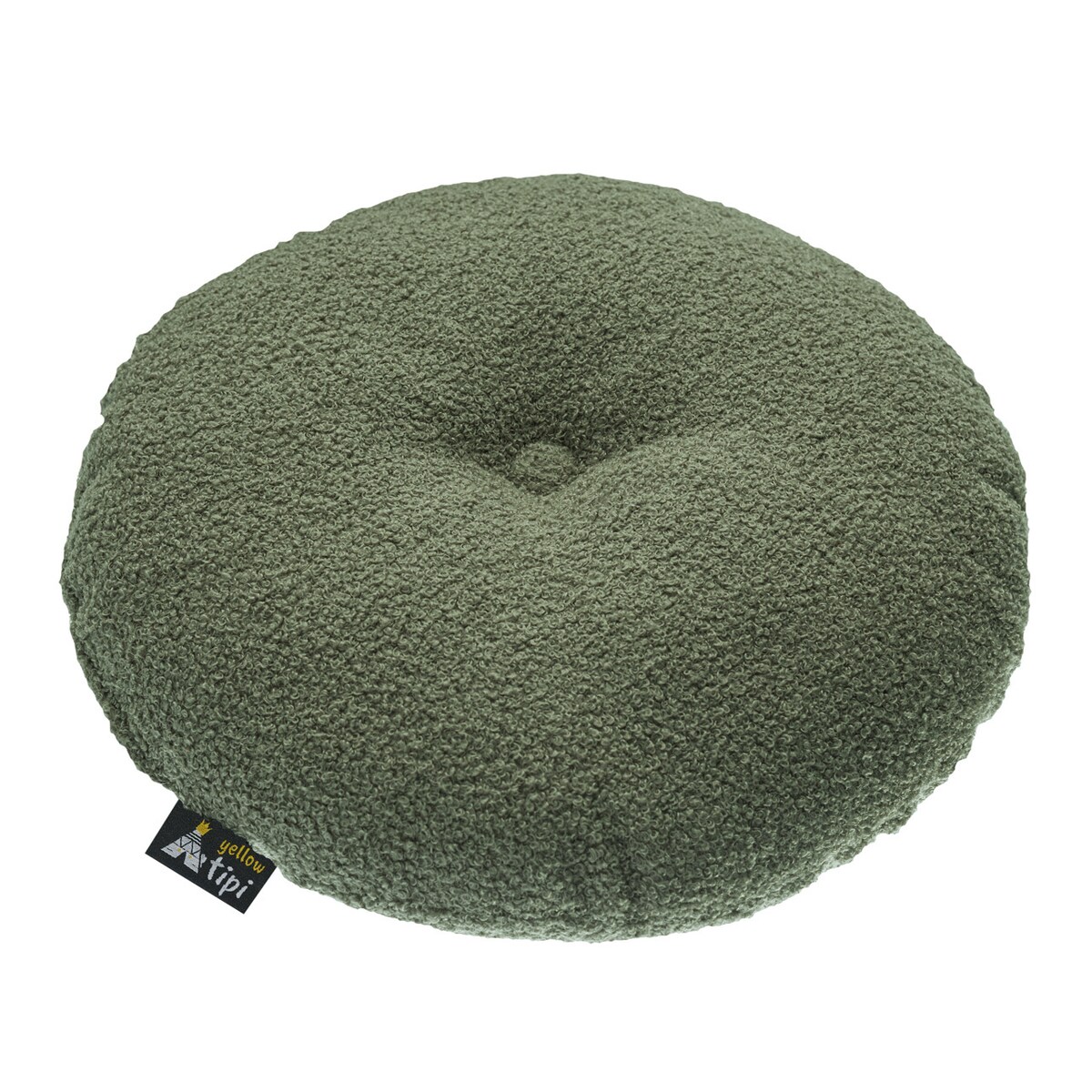 Poduszka Candy Dot, zielony, 37 cm, Boucle