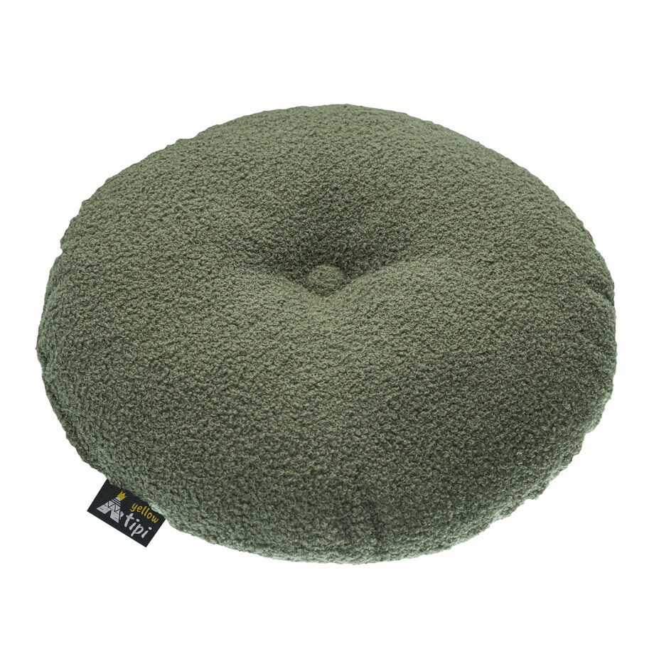 Poduszka Candy Dot, zielony, 37 cm, Boucle