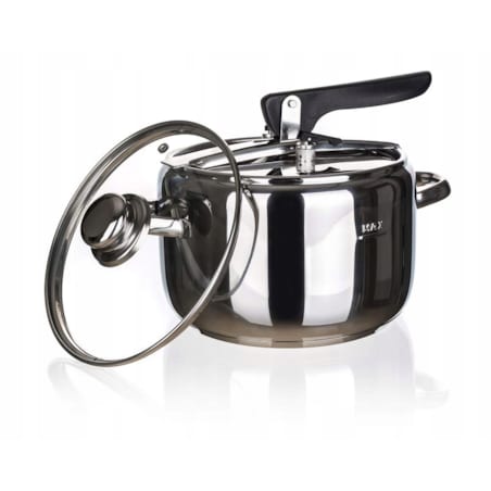 SZYBKOWAR GARNEK PAROWY 5 L + POKRYWKA indukcja do szybkie gotowanie