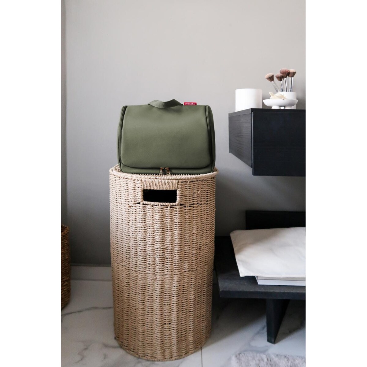 Kosmetyczka TOILETBAG XL, forest gold