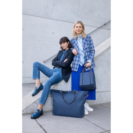 Torba BOOTLEBAG, herringbone dark blue