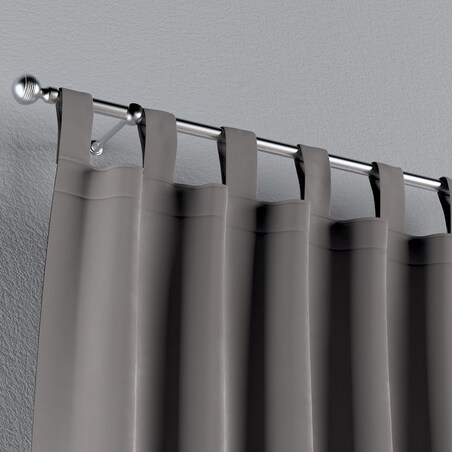 Zasłona na szelkach 1 szt. 130x260 gołębi szary