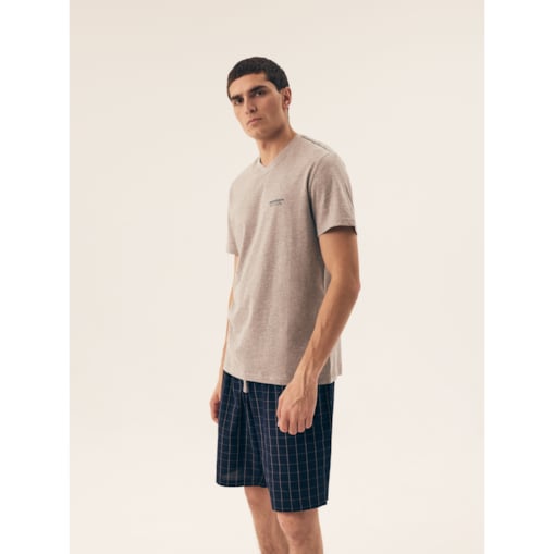 Piżama Dorm 42618-90X Szary, XL