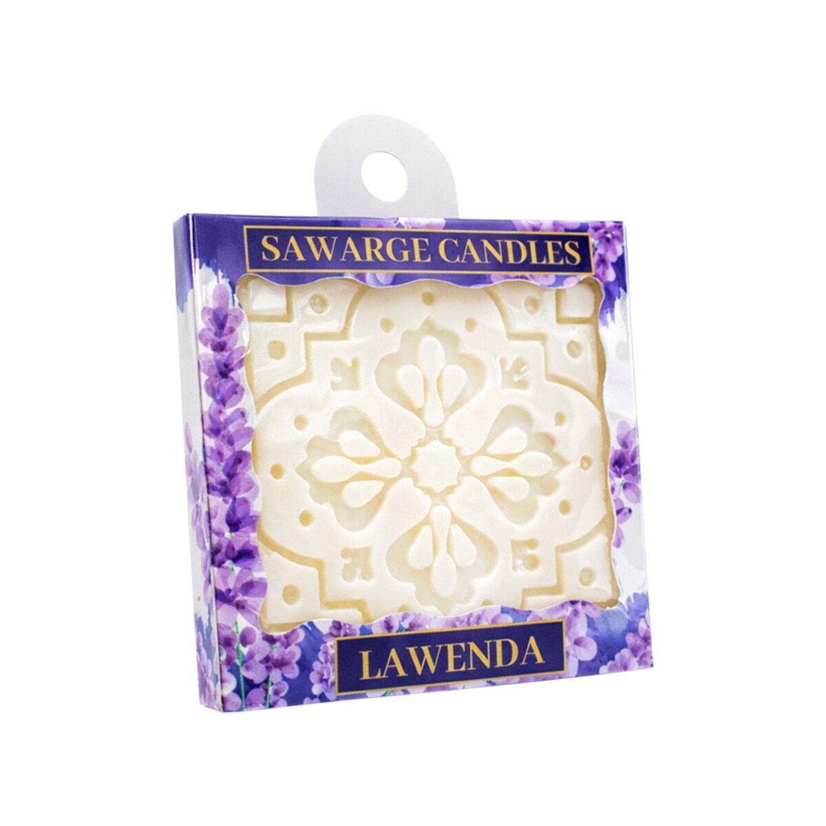 Zapachowa zawieszka do szafy wosk sojowy Lawenda