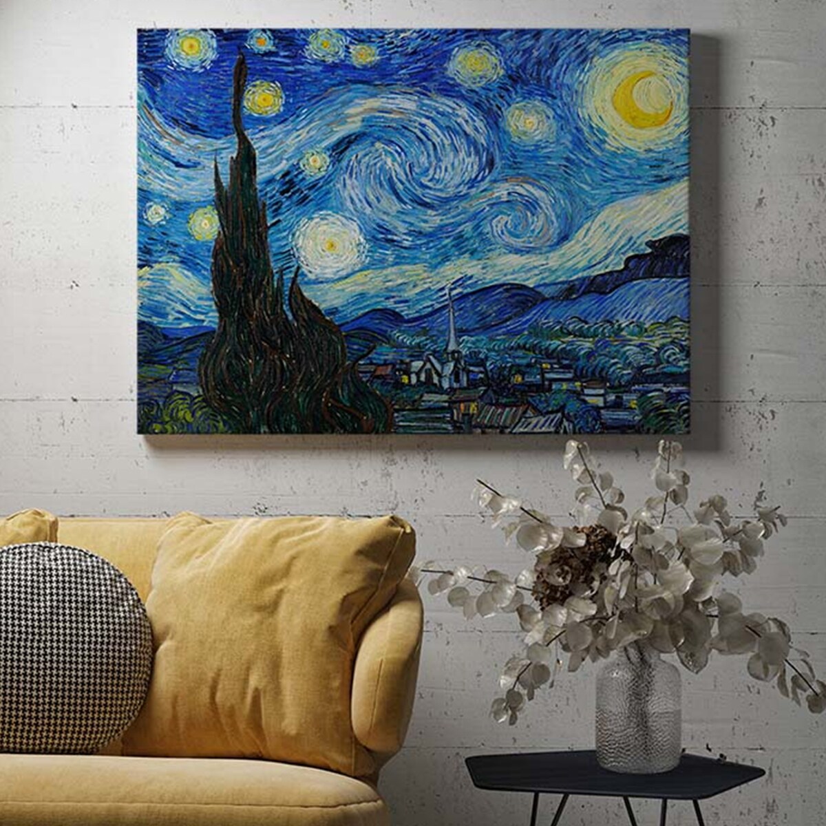 Gwiaździsta noc Vincent Van Gogh Obraz 70cm x 90cm