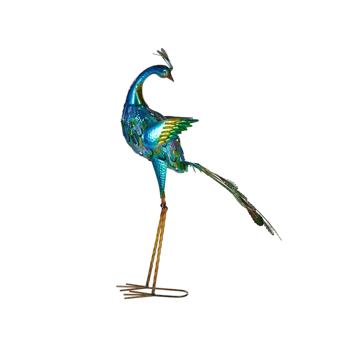 Figurka paw niebieska PEACOCK