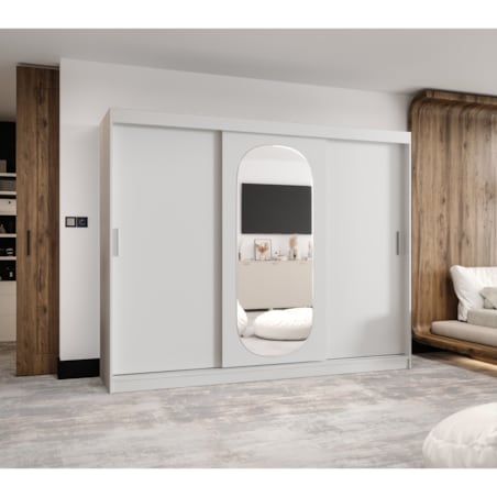 Szafa przesuwna ROYAL 250 biały