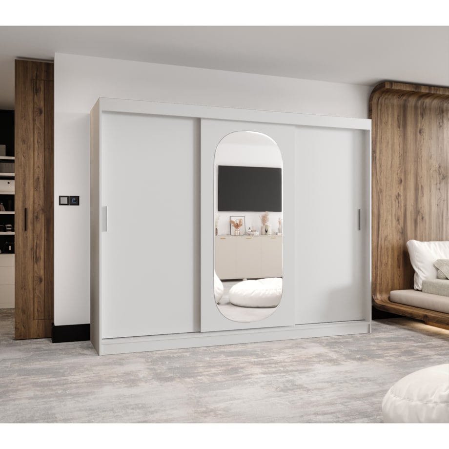 Szafa przesuwna ROYAL 250 biały