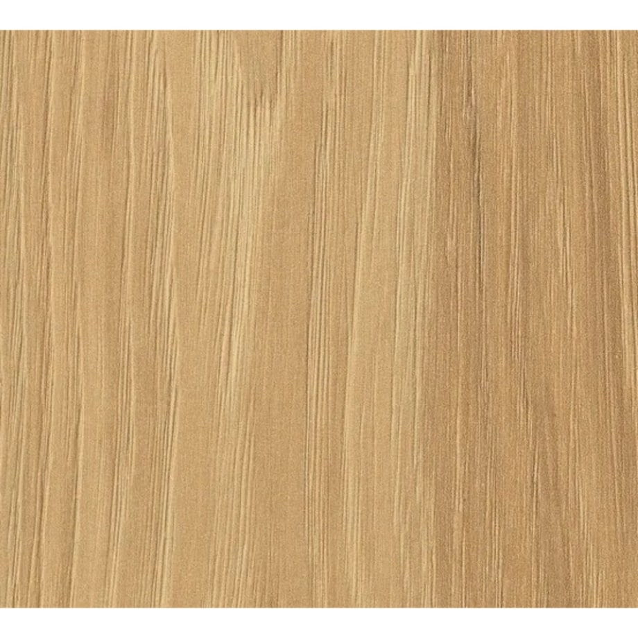 Okrągły stół Reo do salonu z metalową podstawą, blat 90 cm- dąb hikora