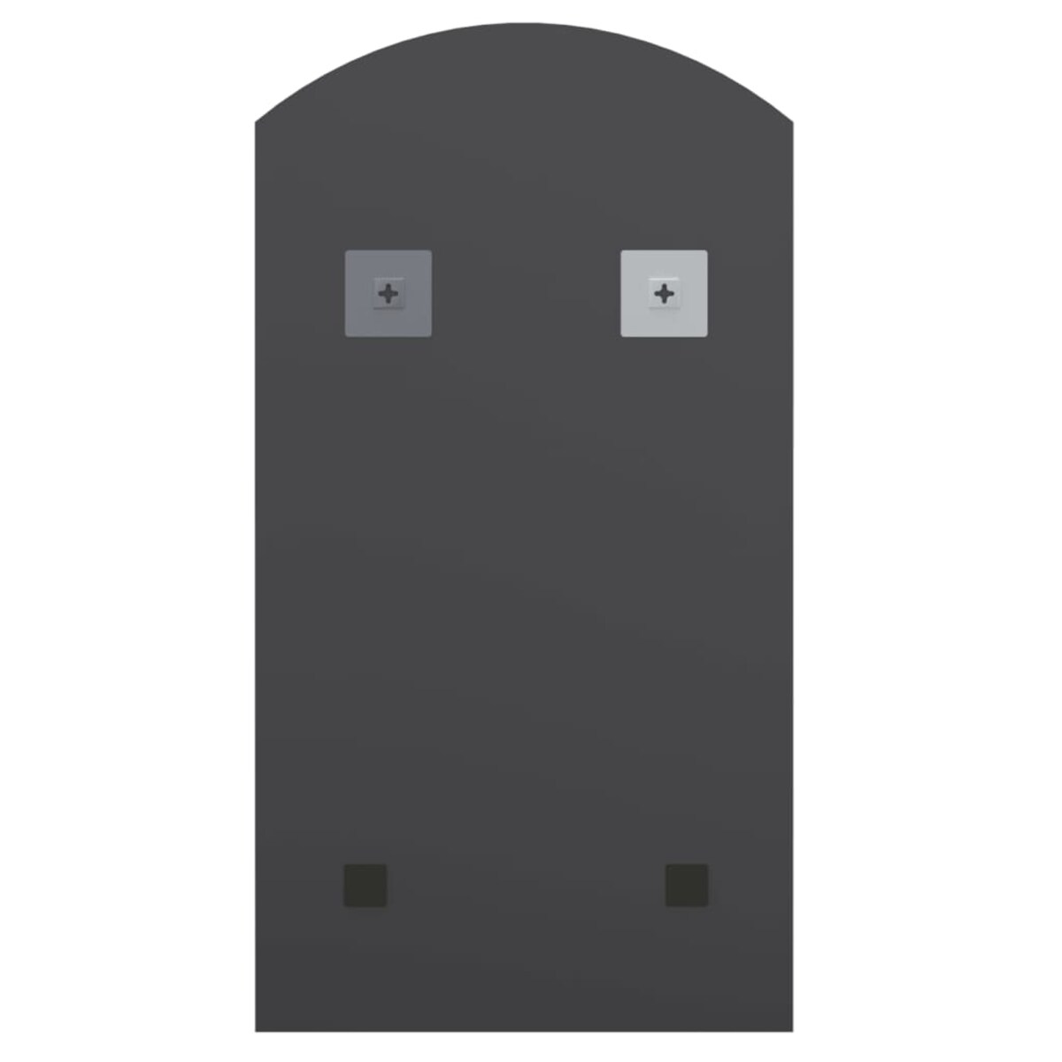 vidaXL Lustro, 90x45 cm, szklane