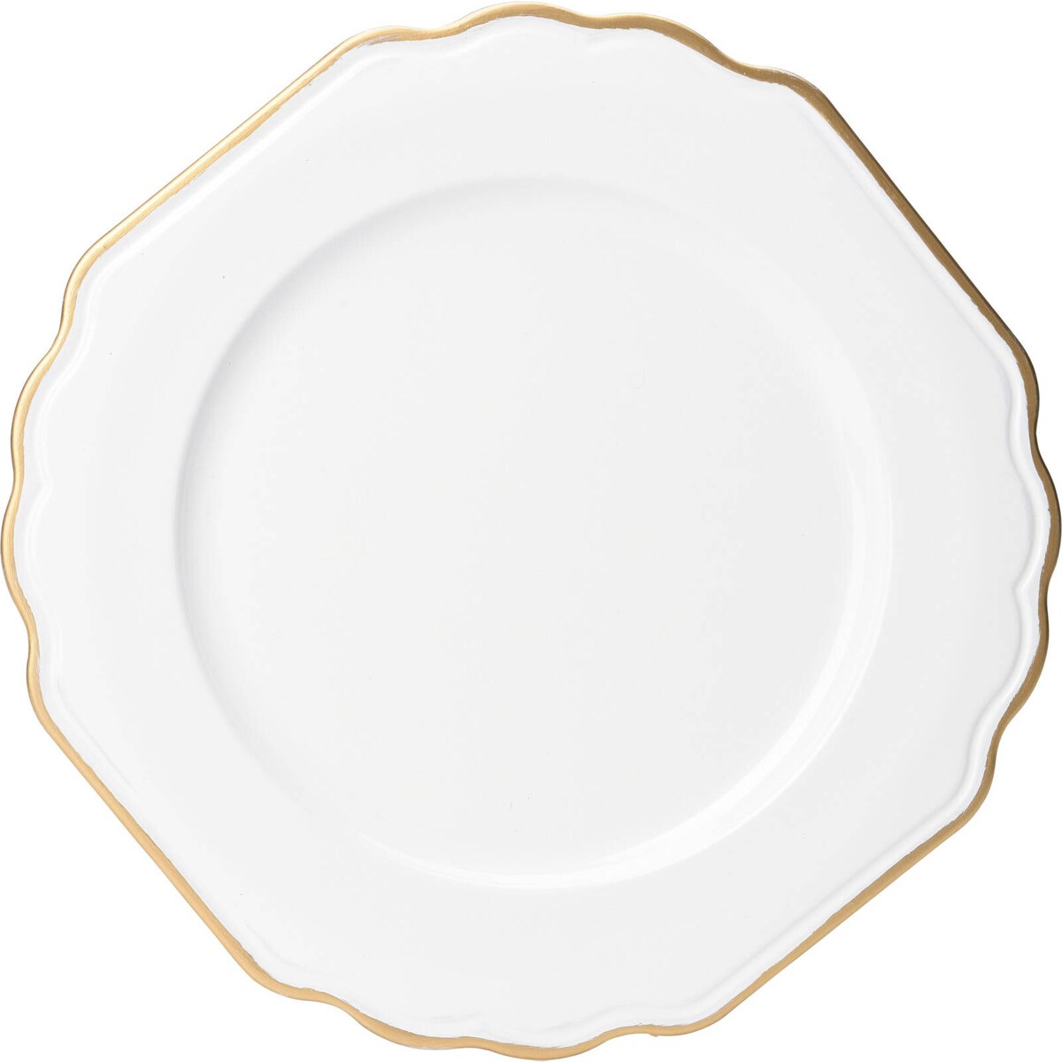 Podstawka pod talerz ze złotym wykończeniem, Ø 33 cm