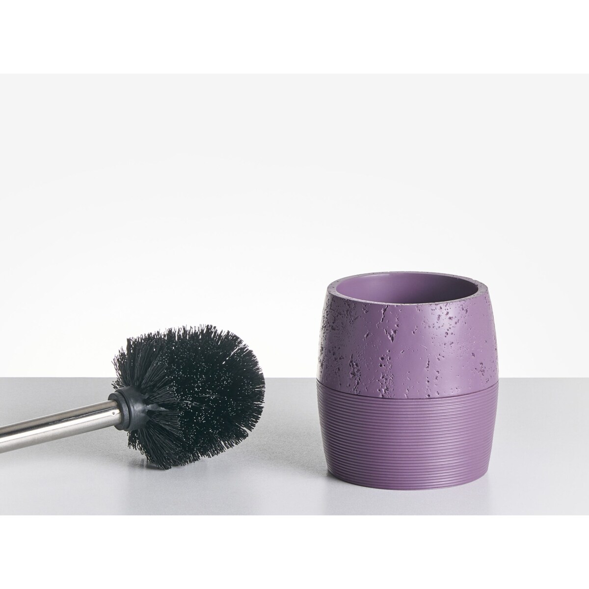 Zestaw akcesoriów łazienkowych 5 elementów YARAPA Purpurowy