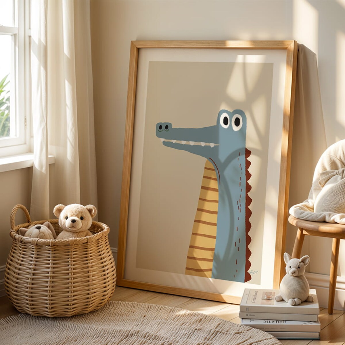 plakat pan krokodyl 70x100