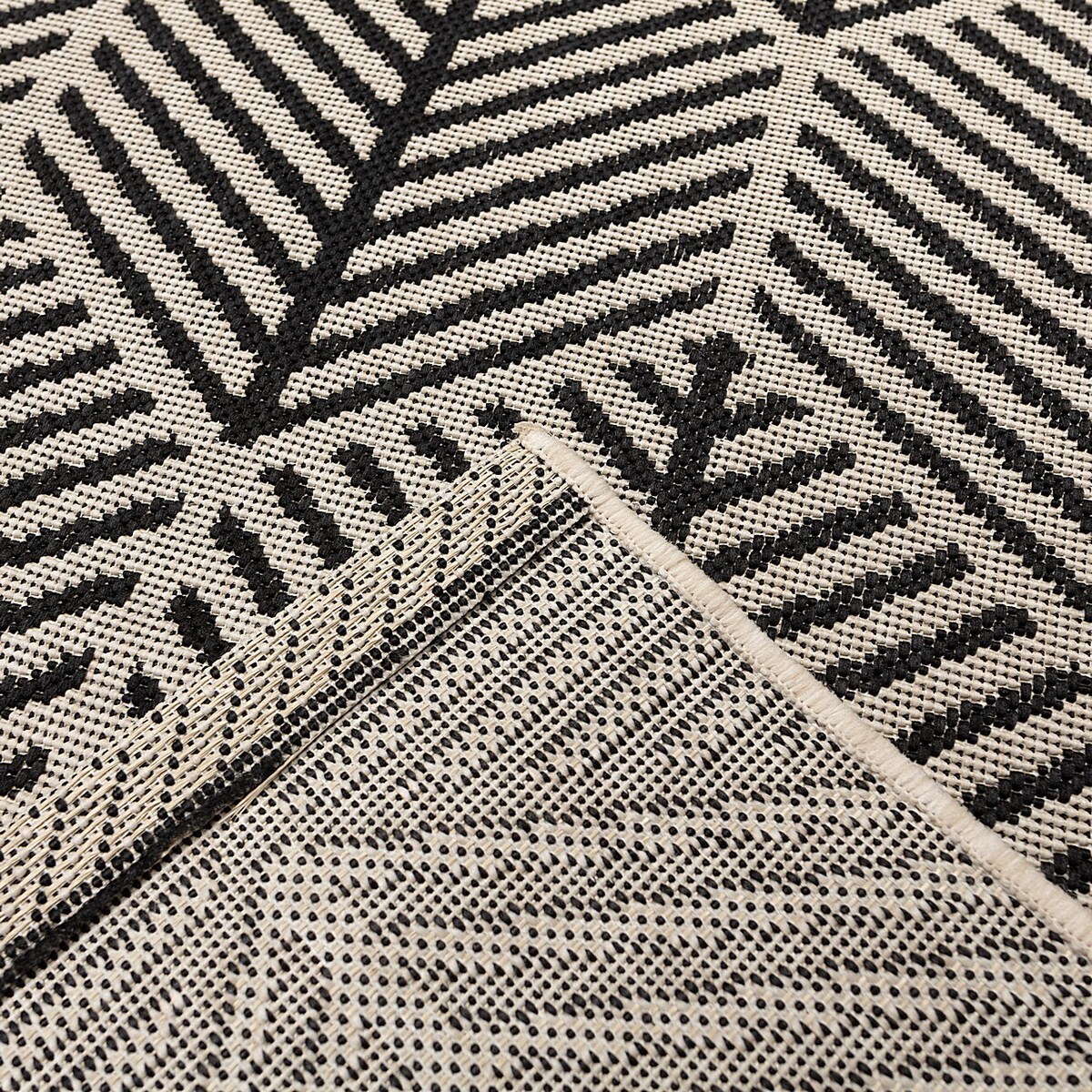 Dywan Cottage black/beige 200x290cm, 200 x 290 cm