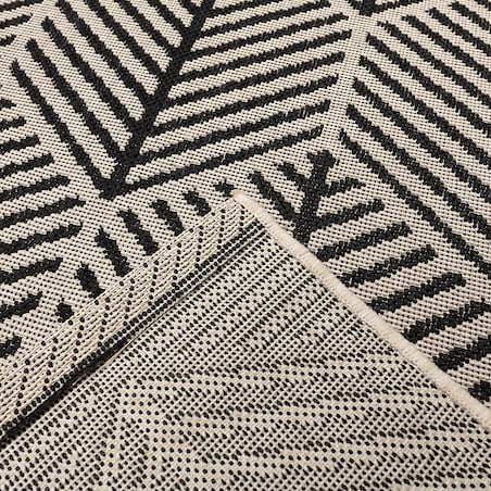 Dywan Cottage black/beige 200x290cm, 200 x 290 cm