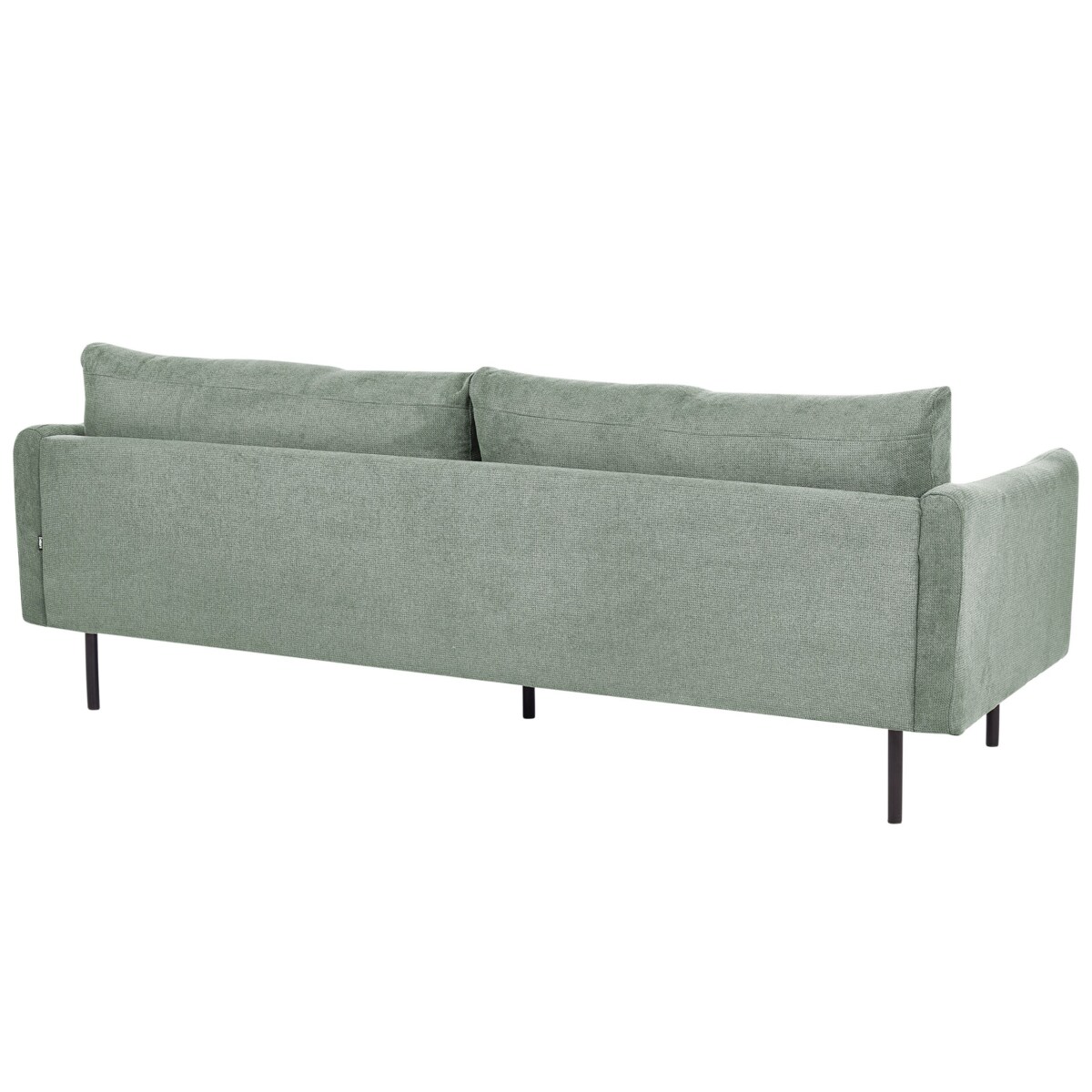 Zestaw wypoczynkowy z otomaną tapicerowany zielony VINTERBRO