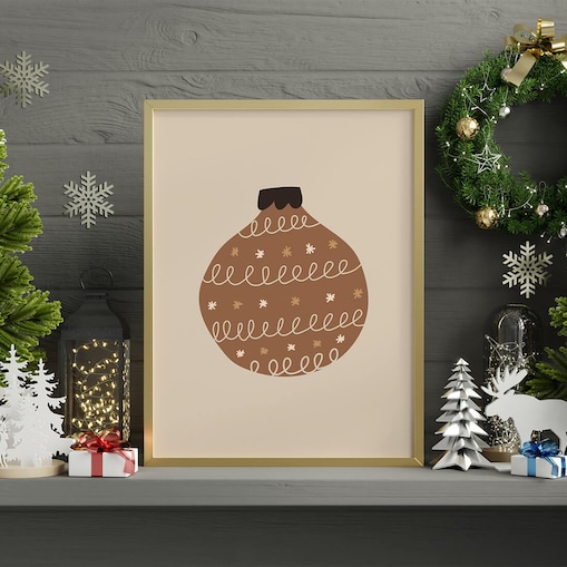 Plakat dla dzieci Bombka 1 50x70