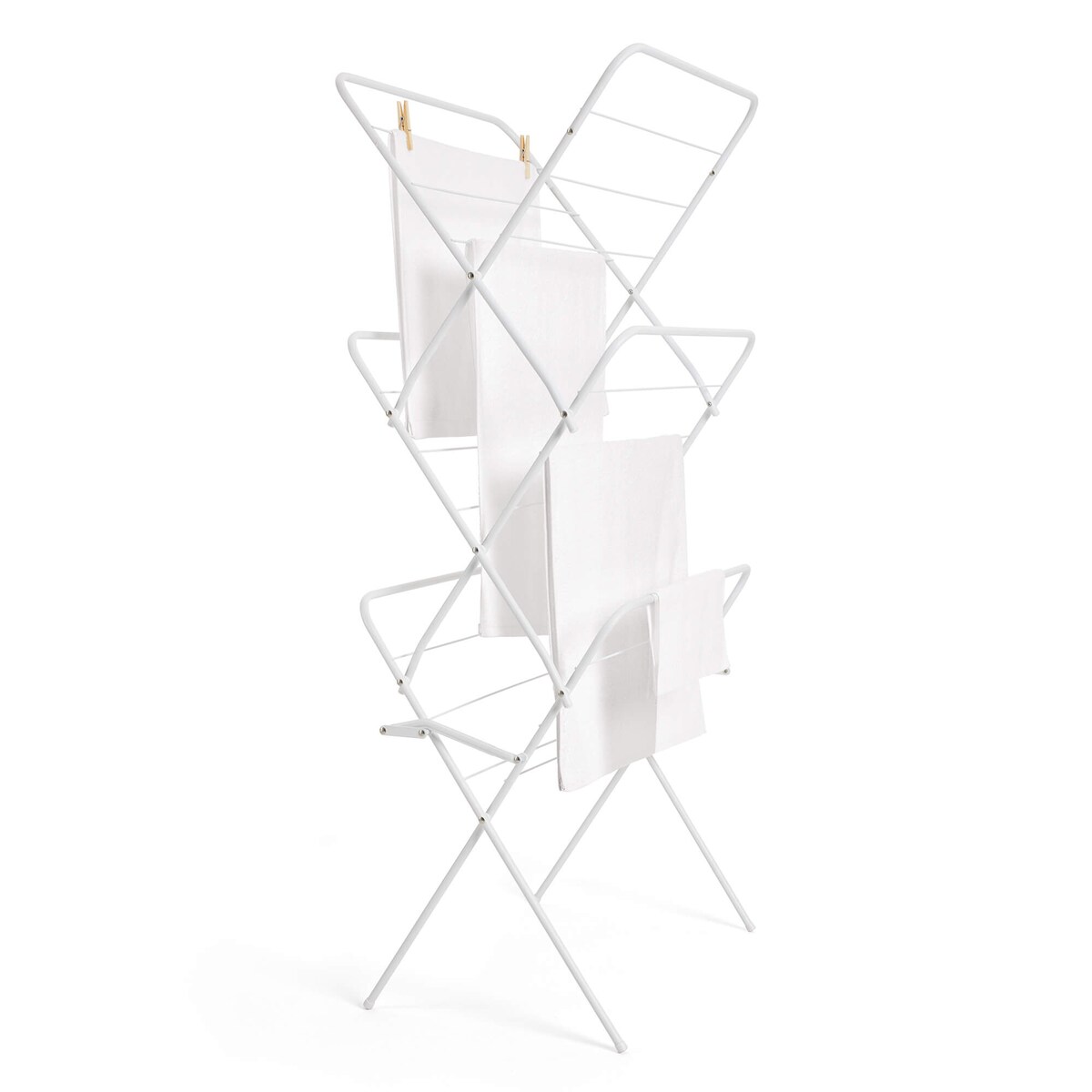 Pionowa suszarka na pranie Rayen - Biały