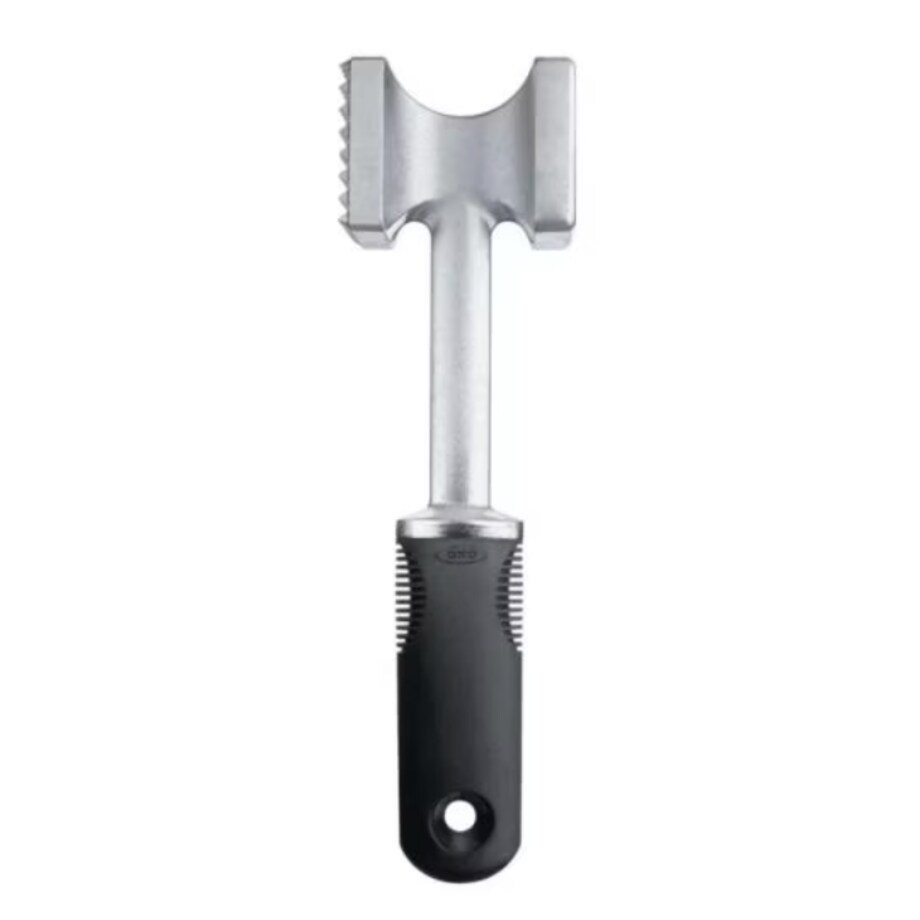 Tłuczek do mięsa czarny Good Grips, 24.3 × 6.4 × 4.3 cm, Oxo