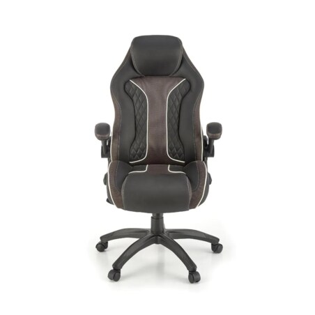 Fotel biurowy HAMLET czarny/szary