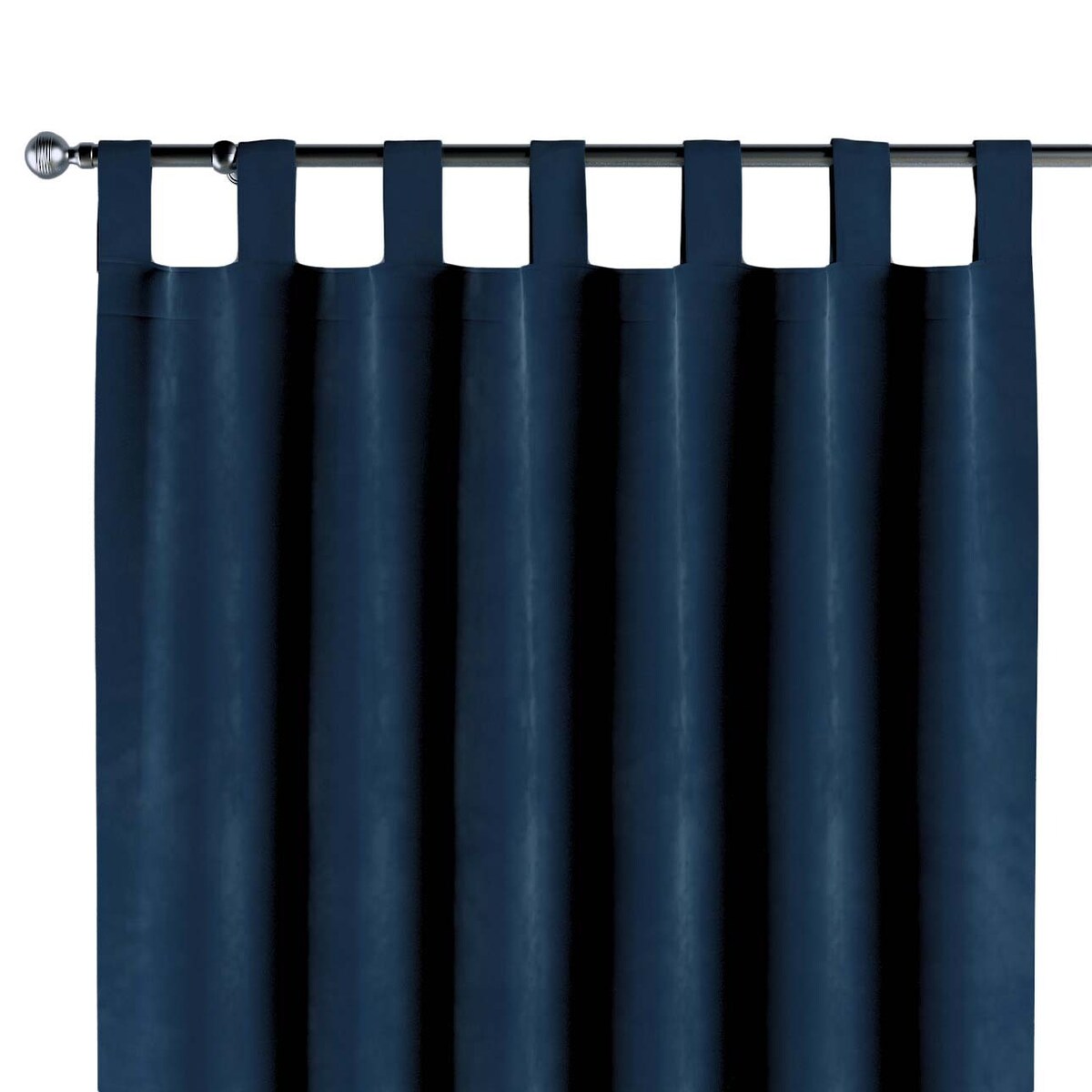 Zasłona na szelkach 1 szt. 130x260 granat